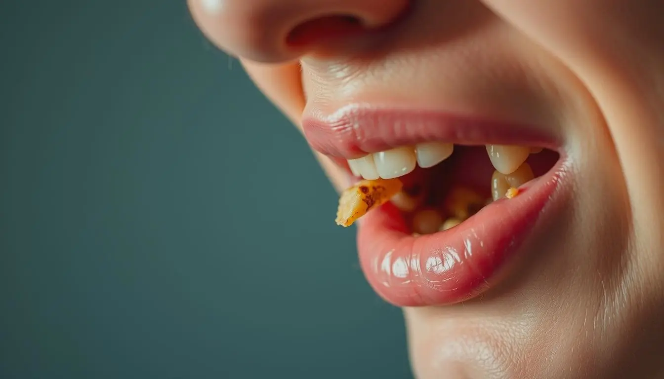Food Stuck in Teeth Pain