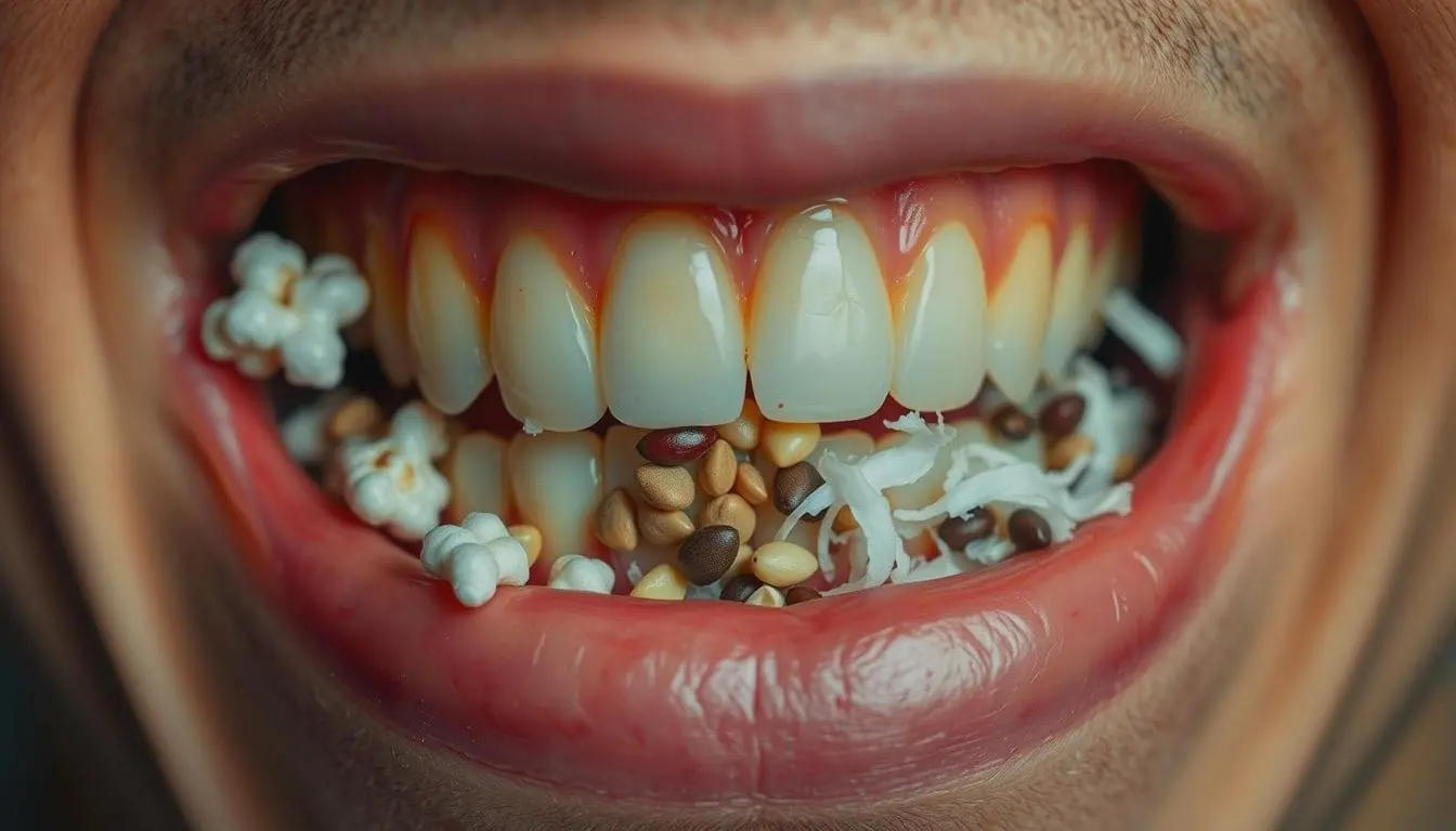 Food Stuck in Teeth Pain